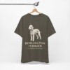 Bedlington Terrier Latin Shirt, Vintage Dog Sketch Tee, Dog Latin Gift Bedlington Terrier Latin Shirt, Vintage Dog Sketch Tee, Dog Latin Gift