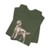 Irish Setter Latin Shirt, Vintage Dog Sketch Tee, Dog Latin Gift