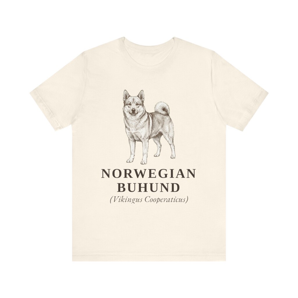 Norwegian Buhund Latin Shirt, Vintage Dog Sketch Tee, Dog Latin Gift Norwegian Buhund Latin Shirt, Vintage Dog Sketch Tee, Dog Latin Gift