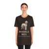 Poodle Mix Latin Shirt, Vintage Dog Sketch Tee, Dog Latin Gift Poodle Mix Latin Shirt, Vintage Dog Sketch Tee, Dog Latin Gift