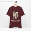 Keeshond Latin Shirt, Vintage Dog Sketch Tee, Dog Latin Gift