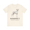 Whippet Latin Shirt, Vintage Dog Sketch Tee, Dog Latin Gift