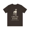 Great Dane Latin Shirt, Vintage Dog Sketch Tee, Dog Latin Gift