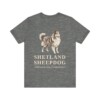 Shetland Sheepdog Latin Shirt, Vintage Dog Sketch Tee, Dog Latin Gift