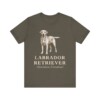 Labrador Retriever Latin Shirt, Vintage Dog Sketch Tee, Dog Latin Gift