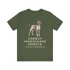 German Shorthaired Pointer Latin Shirt, Vintage Dog Sketch Tee, Dog Latin Gift German Shorthaired Pointer Latin Shirt, Vintage Dog Sketch Tee, Dog Latin Gift