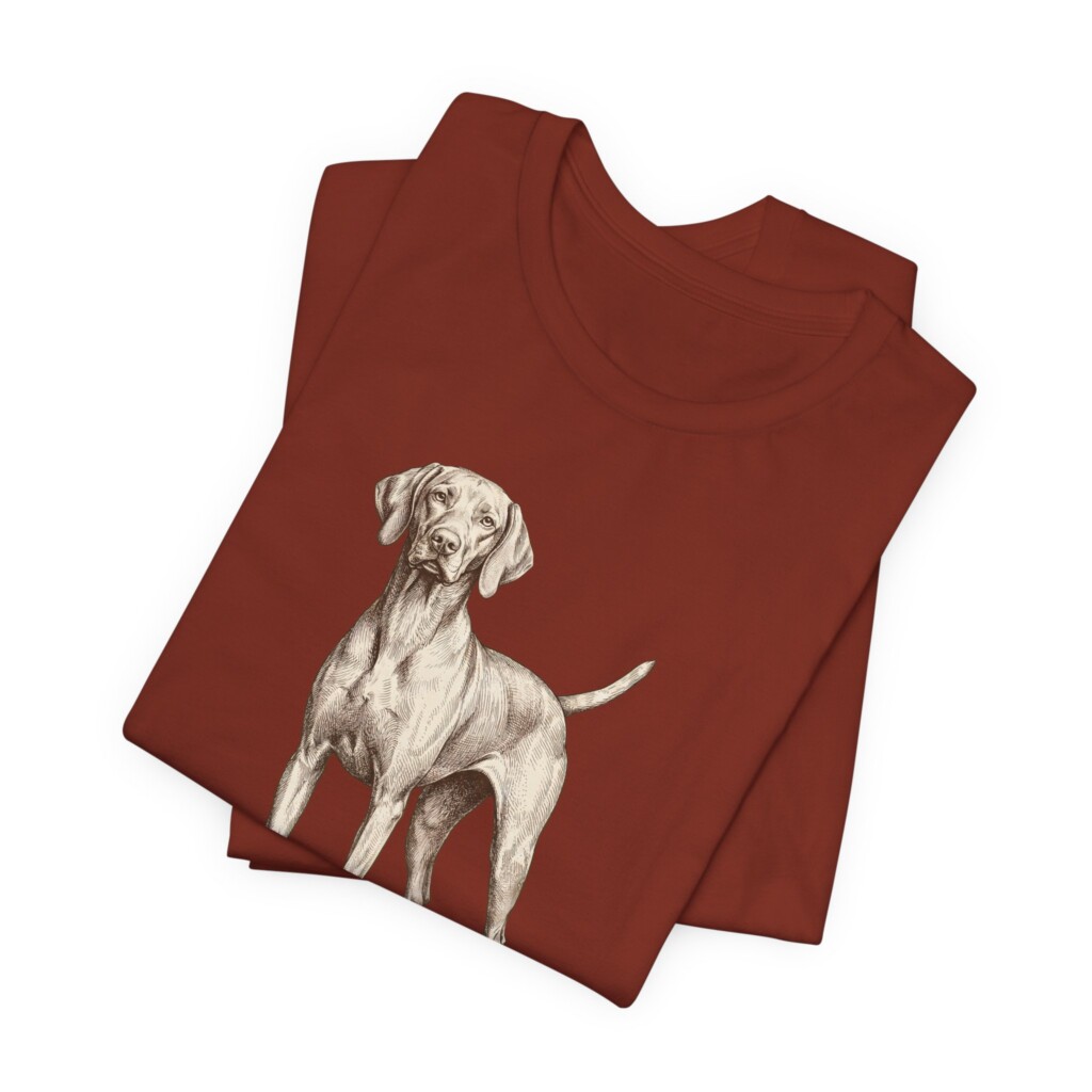 Vizsla Latin Shirt, Vintage Dog Sketch Tee, Dog Latin Gift