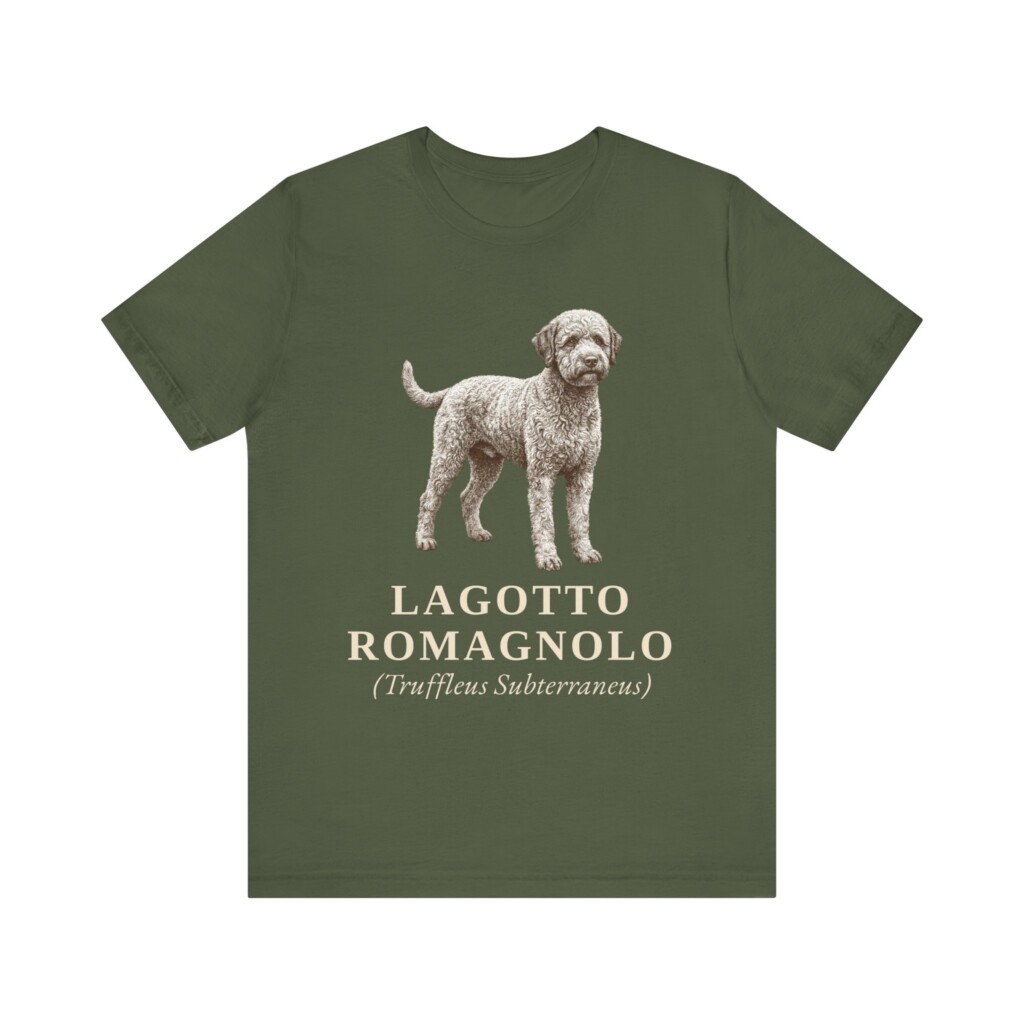 Lagotto Romagnolo Latin Shirt, Vintage Dog Sketch Tee, Dog Latin Gift