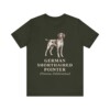 German Shorthaired Pointer Latin Shirt, Vintage Dog Sketch Tee, Dog Latin Gift German Shorthaired Pointer Latin Shirt, Vintage Dog Sketch Tee, Dog Latin Gift
