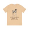 German Wirehaired Pointer Latin Shirt, Vintage Dog Sketch Tee, Dog Latin Gift