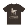 Labrador Retriever Latin Shirt, Vintage Dog Sketch Tee, Dog Latin Gift