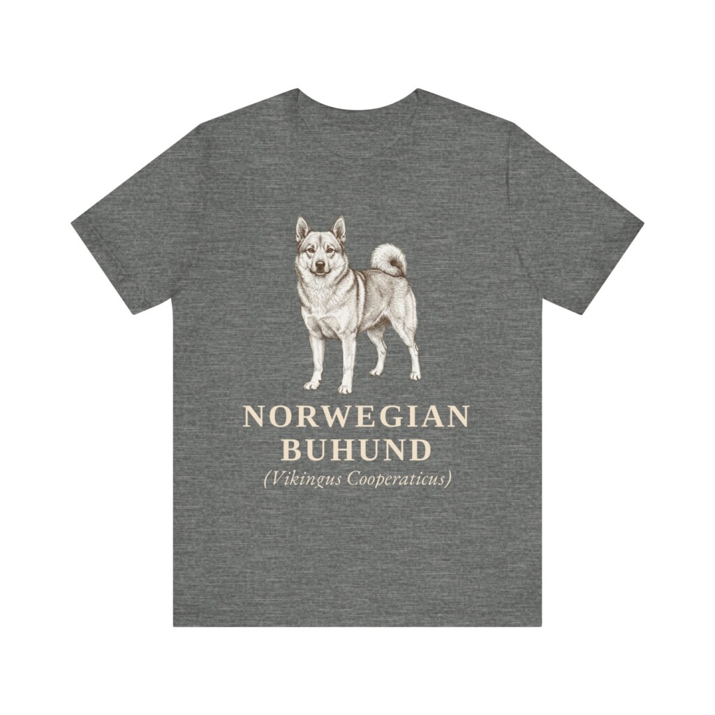 Norwegian Buhund Latin Shirt, Vintage Dog Sketch Tee, Dog Latin Gift Norwegian Buhund Latin Shirt, Vintage Dog Sketch Tee, Dog Latin Gift