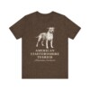 American Staffordshire Terrier Latin Shirt, Vintage Dog Sketch Tee, Dog Latin Gift