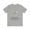 Italian Greyhound Latin Shirt, Vintage Dog Sketch Tee, Dog Latin Gift