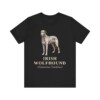 Irish Wolfhound Latin Shirt, Vintage Dog Sketch Tee, Dog Latin Gift Irish Wolfhound Latin Shirt, Vintage Dog Sketch Tee, Dog Latin Gift
