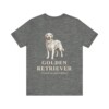 Golden Retriever Latin Shirt, Vintage Dog Sketch Tee, Dog Latin Gift