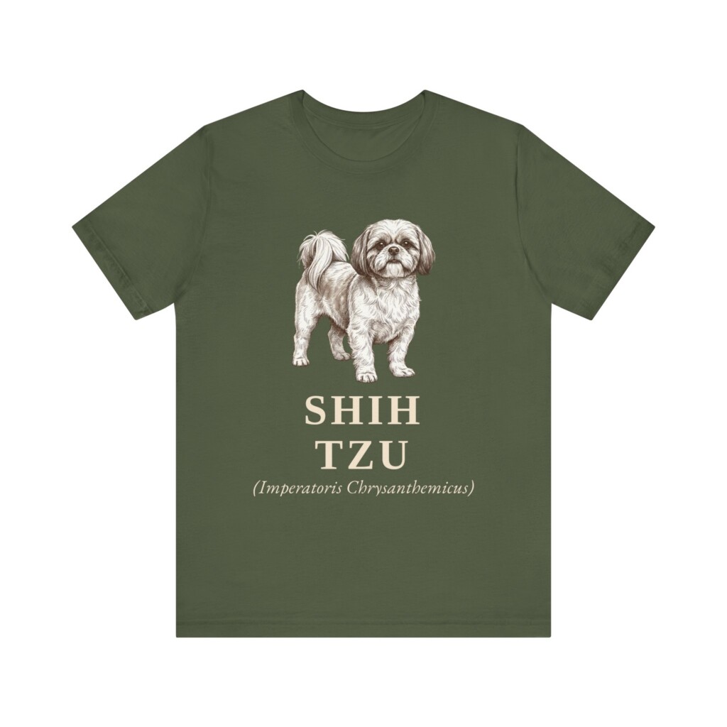 Shih Tzu Latin Shirt, Vintage Dog Sketch Tee, Dog Latin Gift Shih Tzu Latin Shirt, Vintage Dog Sketch Tee, Dog Latin Gift