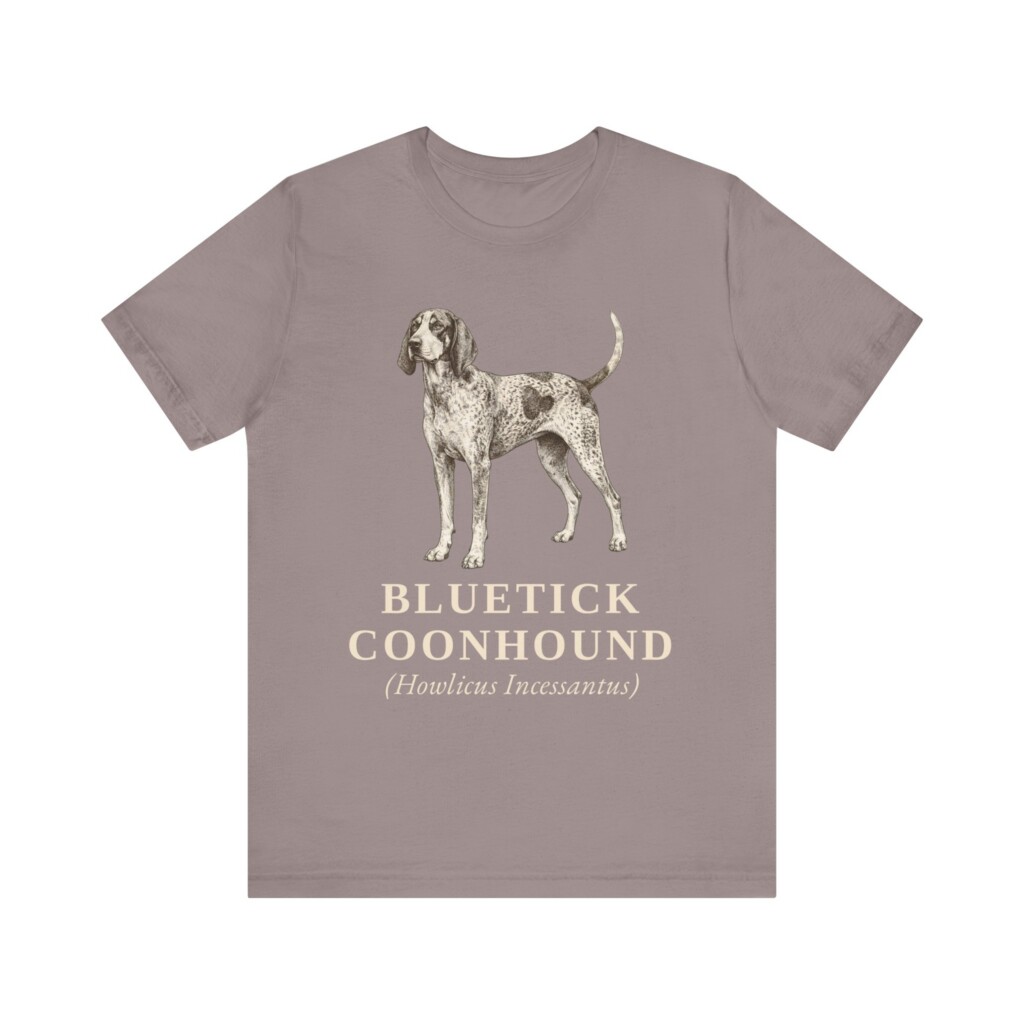 Bluetick Coonhound Latin Shirt, Vintage Dog Sketch Tee, Dog Latin Gift Bluetick Coonhound Latin Shirt, Vintage Dog Sketch Tee, Dog Latin Gift