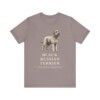 Black Russian Terrier Latin Shirt, Vintage Dog Sketch Tee, Dog Latin Gift