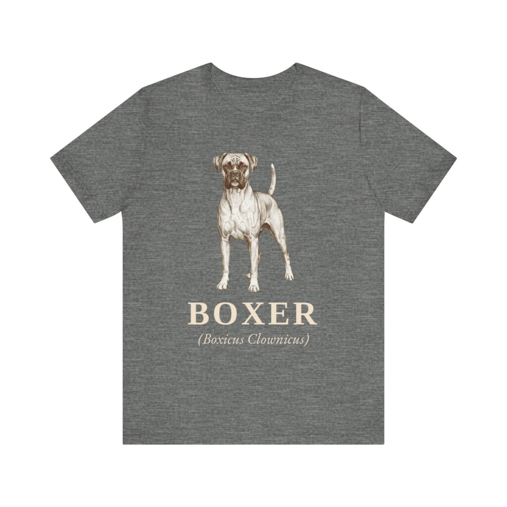 Boxer Latin Shirt, Vintage Dog Sketch Tee, Dog Latin Gift Boxer Latin Shirt, Vintage Dog Sketch Tee, Dog Latin Gift