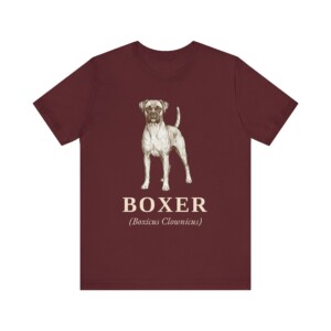 Boxer Latin Shirt, Vintage Dog Sketch Tee, Dog Latin Gift Boxer Latin Shirt, Vintage Dog Sketch Tee, Dog Latin Gift