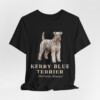 Kerry Blue Terrier Latin Shirt, Vintage Dog Sketch Tee, Dog Latin Gift