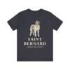 Saint Bernard Latin Shirt, Vintage Dog Sketch Tee, Dog Latin Gift