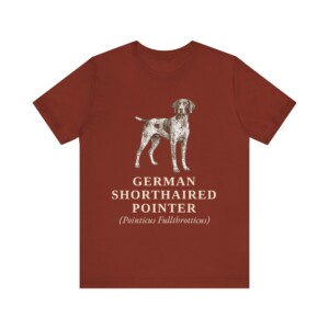 German Shorthaired Pointer Latin Shirt, Vintage Dog Sketch Tee, Dog Latin Gift