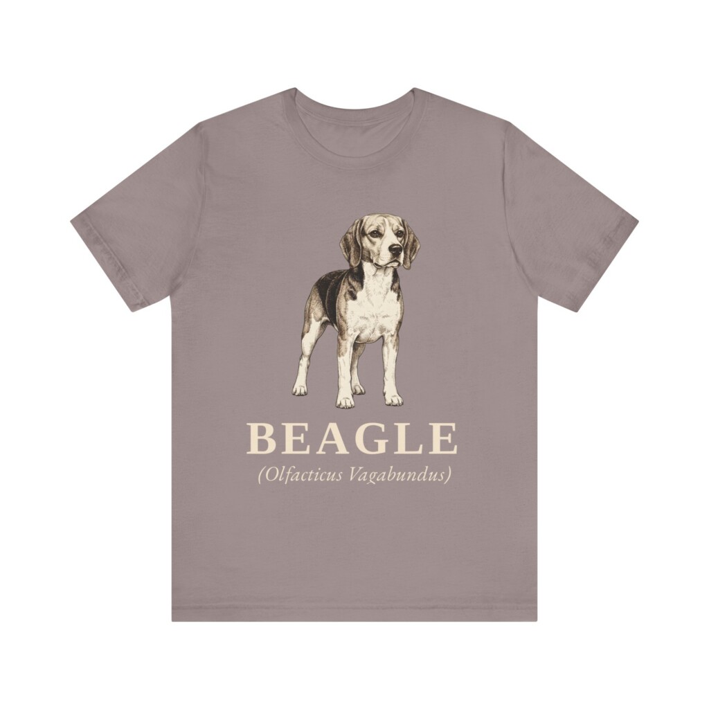 Beagle Latin Shirt, Vintage Dog Sketch Tee, Dog Latin Gift Beagle Latin Shirt, Vintage Dog Sketch Tee, Dog Latin Gift