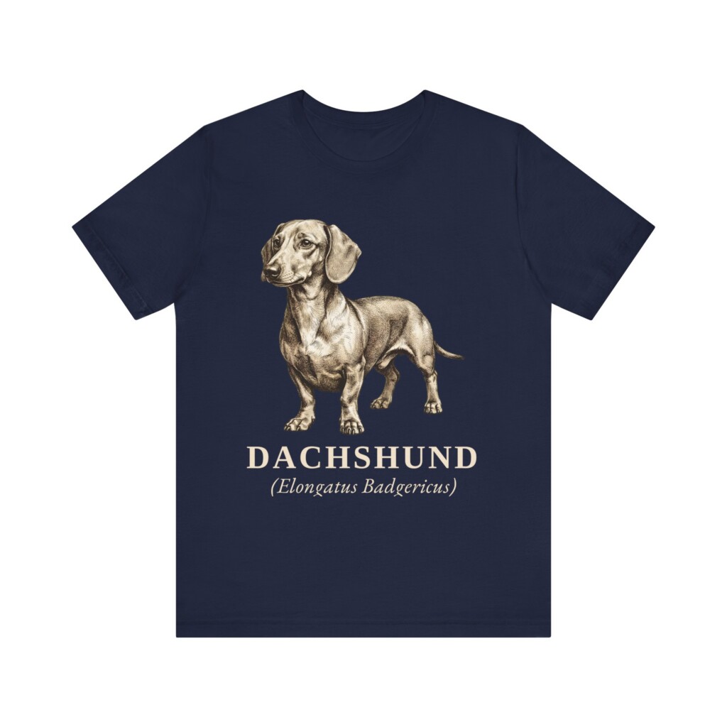 Dachshund Latin Shirt, Vintage Dog Sketch Tee, Dog Latin Gift Dachshund Latin Shirt, Vintage Dog Sketch Tee, Dog Latin Gift