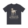 Labrador Retriever Latin Shirt, Vintage Dog Sketch Tee, Dog Latin Gift