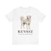 Kuvasz Latin Shirt, Vintage Dog Sketch Tee, Dog Latin Gift
