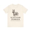 Scottish Terrier Latin Shirt, Vintage Dog Sketch Tee, Dog Latin Gift