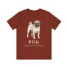 Pug Latin Shirt, Vintage Dog Sketch Tee, Dog Latin Gift