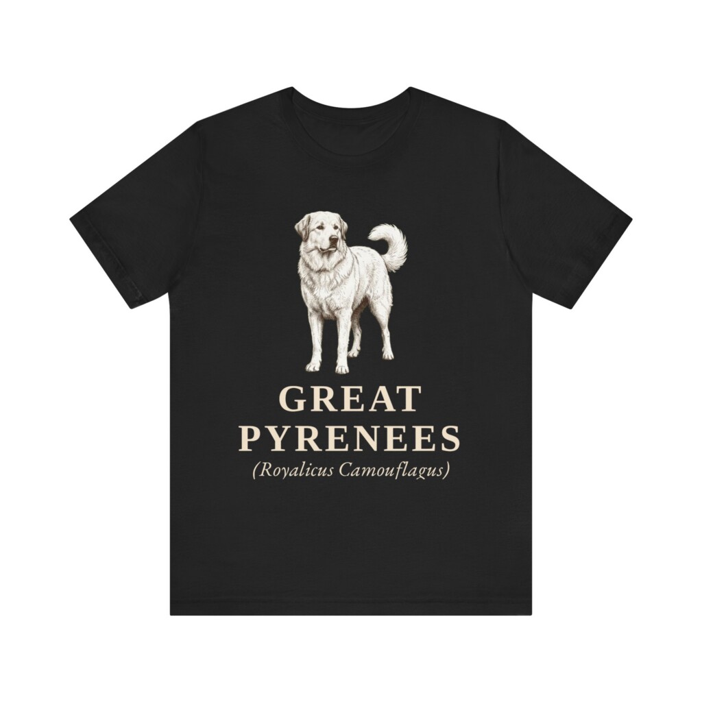 Great Pyrenees Latin Shirt, Vintage Dog Sketch Tee, Dog Latin Gift Great Pyrenees Latin Shirt, Vintage Dog Sketch Tee, Dog Latin Gift