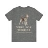 Fox Terrier (Wire) Latin Shirt, Vintage Dog Sketch Tee, Dog Latin Gift Fox Terrier (Wire) Latin Shirt, Vintage Dog Sketch Tee, Dog Latin Gift