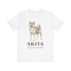 Akita Latin Shirt, Vintage Dog Sketch Tee, Dog Latin Gift Akita Latin Shirt, Vintage Dog Sketch Tee, Dog Latin Gift