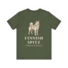 Finnish Spitz Latin Shirt, Vintage Dog Sketch Tee, Dog Latin Gift Finnish Spitz Latin Shirt, Vintage Dog Sketch Tee, Dog Latin Gift