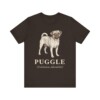 Puggle Latin Shirt, Vintage Dog Sketch Tee, Dog Latin Gift Puggle Latin Shirt, Vintage Dog Sketch Tee, Dog Latin Gift