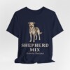 Shepherd Mix Latin Shirt, Vintage Dog Sketch Tee, Dog Latin Gift