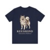 Keeshond Latin Shirt, Vintage Dog Sketch Tee, Dog Latin Gift