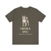 Shiba Inu Latin Shirt, Vintage Dog Sketch Tee, Dog Latin Gift