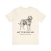 Otterhound Latin Shirt, Vintage Dog Sketch Tee, Dog Latin Gift