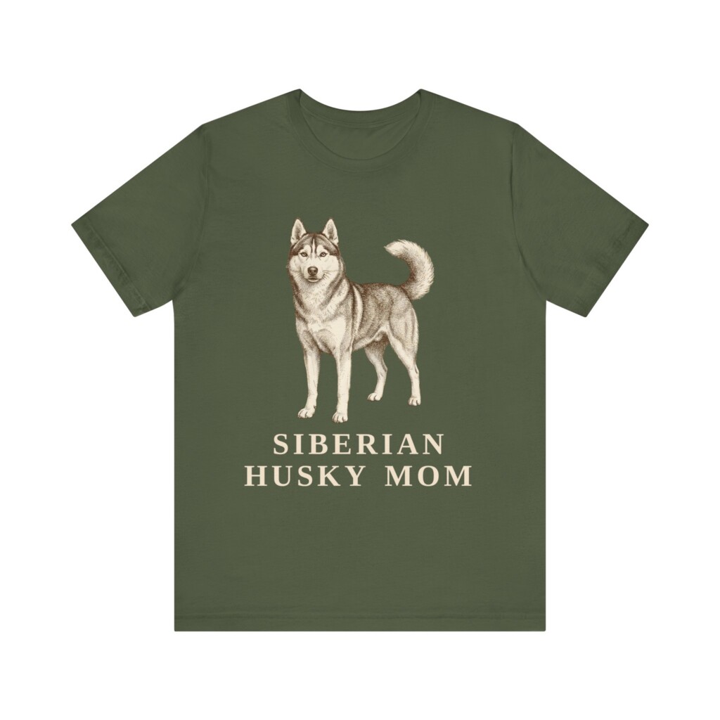 Husky Mom Shirt, Vintage Dog Sketch Tee, Dog Mom Gift Husky Mom Shirt, Vintage Dog Sketch Tee, Dog Mom Gift