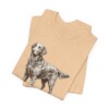 Flat-Coated Retriever Latin Shirt, Vintage Dog Sketch Tee, Dog Latin Gift