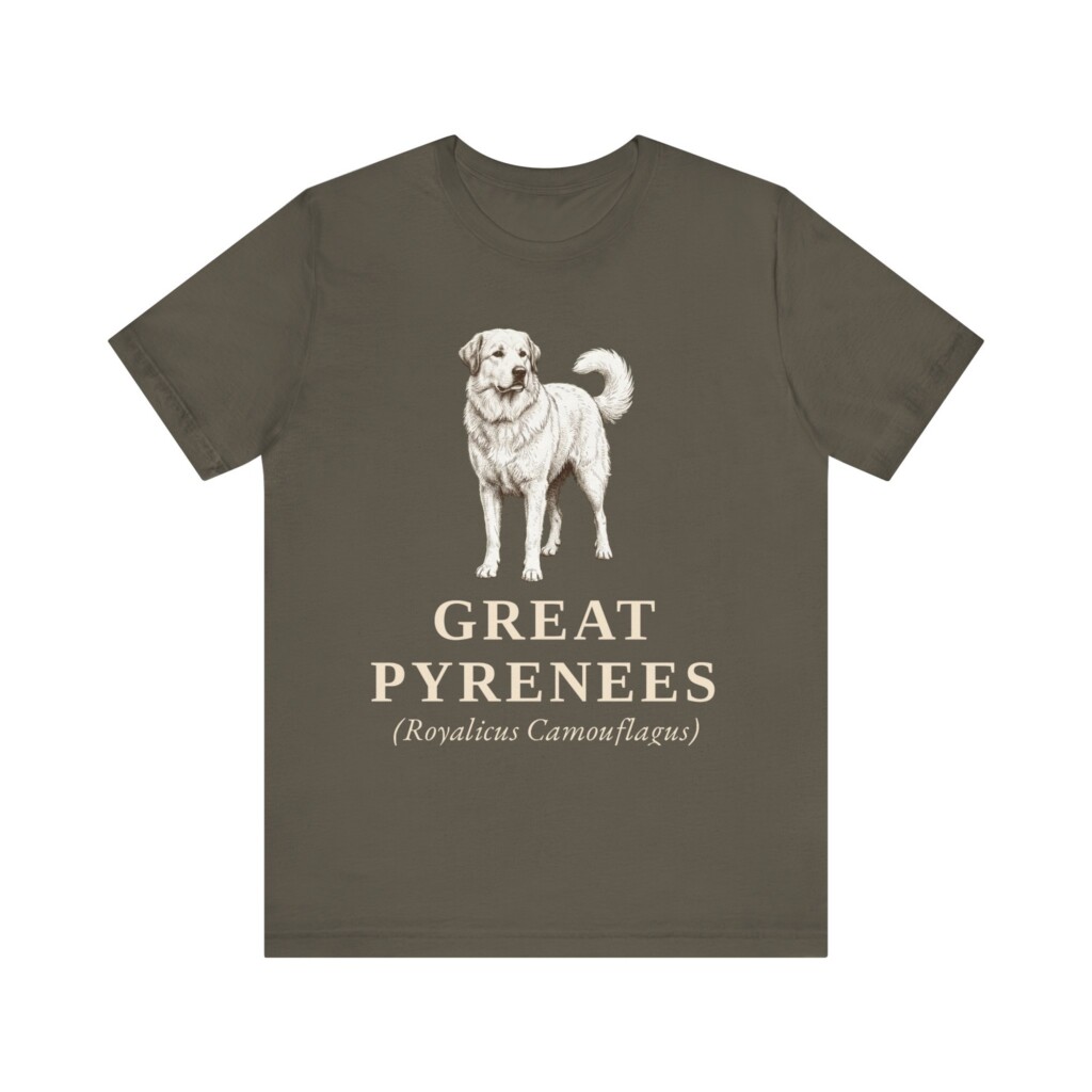 Great Pyrenees Latin Shirt, Vintage Dog Sketch Tee, Dog Latin Gift Great Pyrenees Latin Shirt, Vintage Dog Sketch Tee, Dog Latin Gift