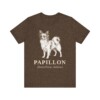Papillon Latin Shirt, Vintage Dog Sketch Tee, Dog Latin Gift