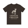 Chinese Crested Latin Shirt, Vintage Dog Sketch Tee, Dog Latin Gift