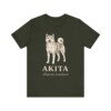 Akita Latin Shirt, Vintage Dog Sketch Tee, Dog Latin Gift Akita Latin Shirt, Vintage Dog Sketch Tee, Dog Latin Gift