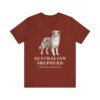 Australian Shepherd Latin Shirt, Vintage Dog Sketch Tee, Dog Latin Gift Australian Shepherd Latin Shirt, Vintage Dog Sketch Tee, Dog Latin Gift